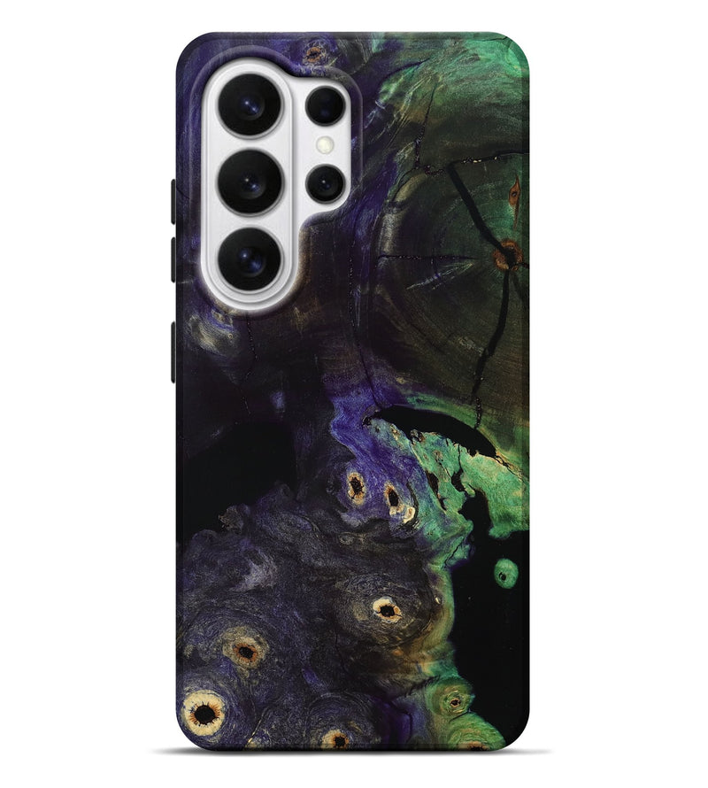 Galaxy S26 Ultra Wood Live Edge Phone Case - Leatha (Wood Burl, 807175)