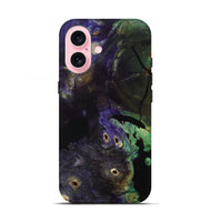 iPhone 17 Wood Live Edge Phone Case - Leatha (Wood Burl, 807175)