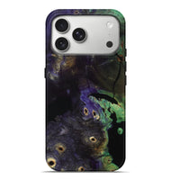 iPhone 17 Pro Max Wood Live Edge Phone Case - Leatha (Wood Burl, 807175)