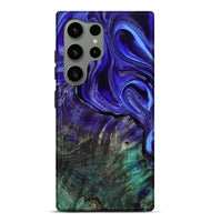 Galaxy S24 Ultra Wood Live Edge Phone Case - Kennith (Purple, 807183)