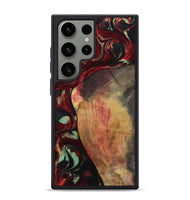 Galaxy S24 Ultra Wood Phone Case - Shanon (Red, 807200)
