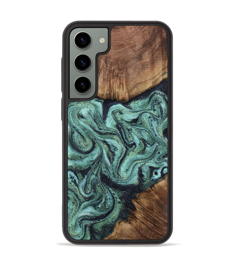 Galaxy S23 Plus Wood Phone Case - Silvia (Green, 807212)