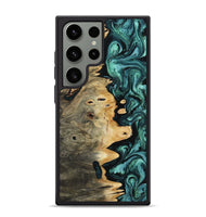 Galaxy S24 Ultra Wood Phone Case - Deneen (Green, 807214)