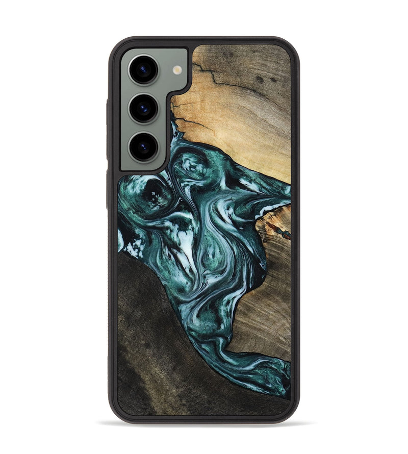 Galaxy S23 Plus Wood Phone Case - Casie (Green, 807215)