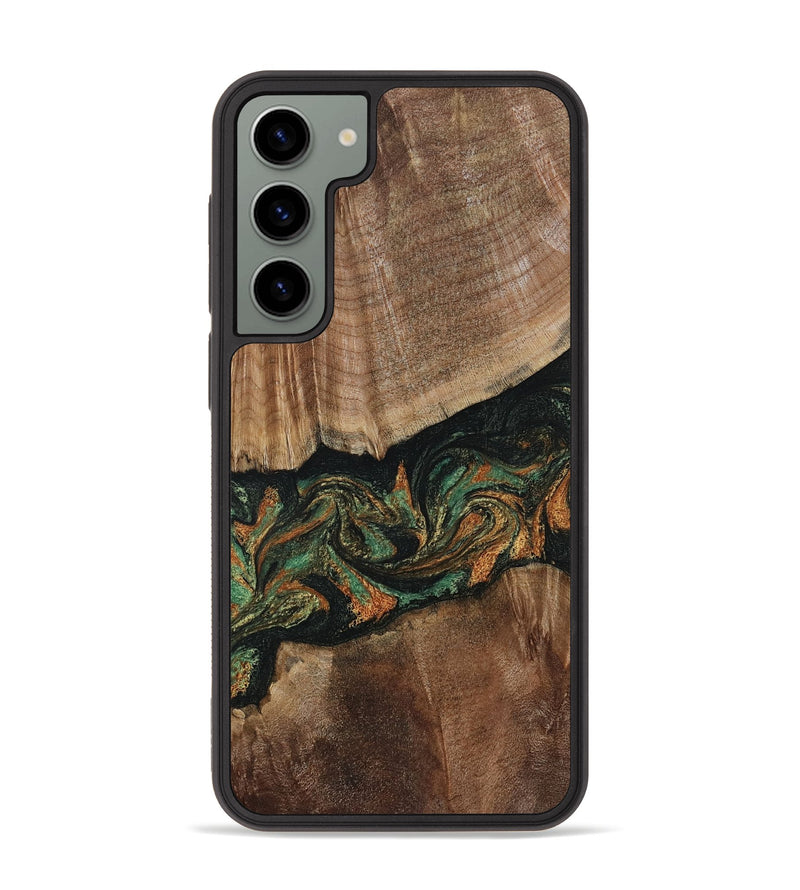 Galaxy S23 Plus Wood Phone Case - Aria (Green, 807216)