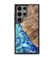 Galaxy S24 Ultra Wood Phone Case - Jaime (Blue, 807218)