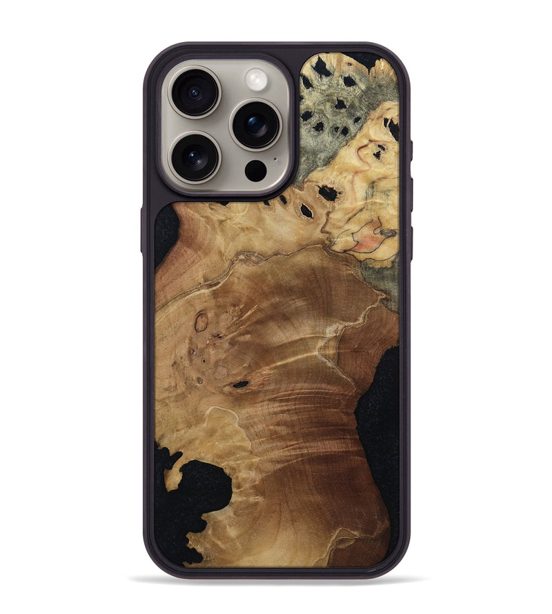 iPhone 15 Pro Max Wood Phone Case - Karlie (Wood Burl, 807226)