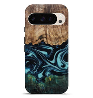Pixel 10 Pro XL Wood Live Edge Phone Case - Katy (Blue, 807285)
