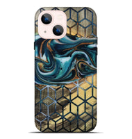 iPhone 14 Plus Wood Live Edge Phone Case - Kiarra (Pattern, 807287)