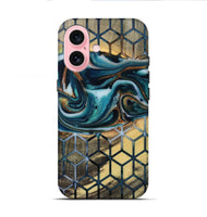 iPhone 16 Wood Live Edge Phone Case - Kiarra (Pattern, 807287)