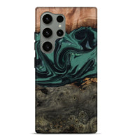Galaxy S24 Ultra Wood Live Edge Phone Case - Dawna (Green, 807295)