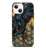 iPhone 14 Plus Wood Live Edge Phone Case - Carli (Pattern, 807296)