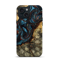 iPhone 15 Wood Live Edge Phone Case - Carli (Pattern, 807296)