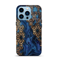 iPhone 14 Pro Wood Live Edge Phone Case - Denisse (Pattern, 807312)