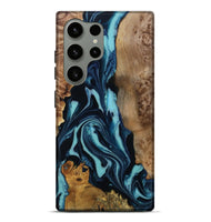 Galaxy S24 Ultra Wood Live Edge Phone Case - Nori (Blue, 807313)