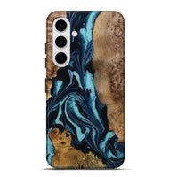 Galaxy S25 Plus Wood Live Edge Phone Case - Nori (Blue, 807313)