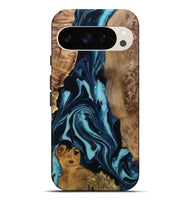 Pixel 10 Pro XL Wood Live Edge Phone Case - Nori (Blue, 807313)