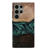 Galaxy S24 Ultra Wood Live Edge Phone Case - Olga (Green, 807316)