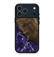 iPhone 17 Pro Max Wood Phone Case - Regina (Purple, 807327)