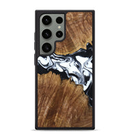 Galaxy S24 Ultra Wood Phone Case - Orin (Black & White, 807339)