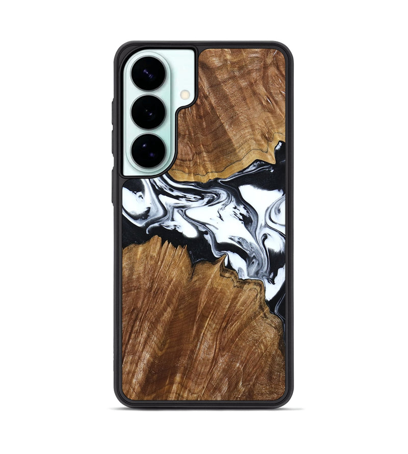 Galaxy S26 Plus Wood Phone Case - Orin (Black & White, 807339)