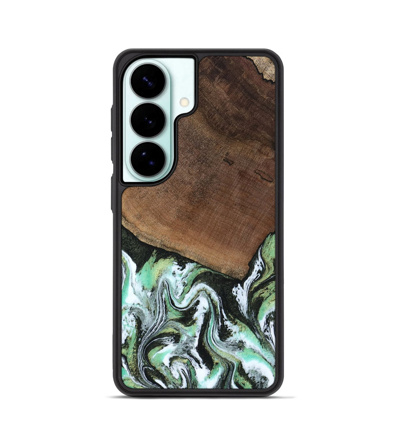 Galaxy S26 Wood Phone Case - Cindi (Green, 807345)