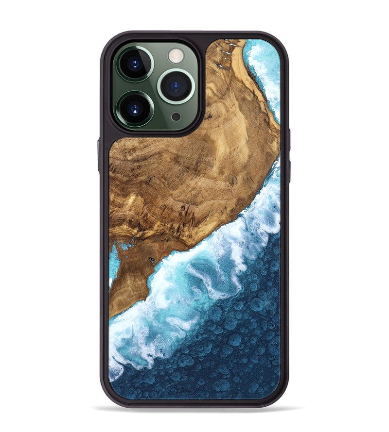 iPhone 13 Pro Max Wood Phone Case - Sammie (Coastal, 807363)