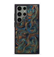 Galaxy S24 Ultra ResinArt Phone Case - Allyssa (Teal & Gold, 807412)