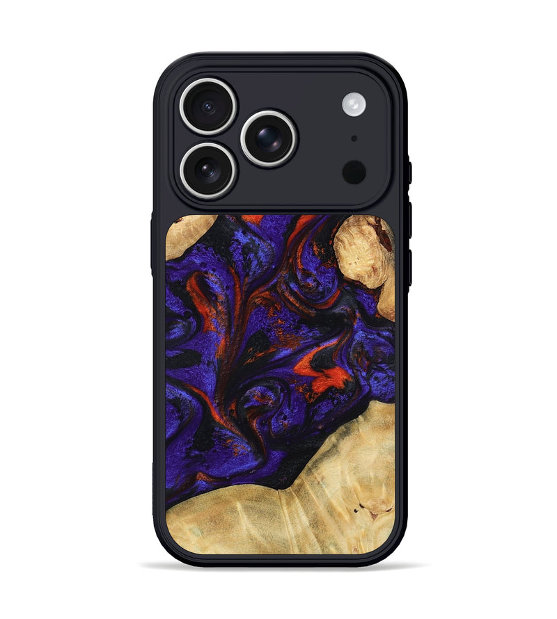iPhone 17 Pro Wood Phone Case - Krysten (Purple, 807414)
