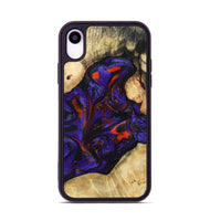 iPhone Xr Wood Phone Case - Krysten (Purple, 807414)