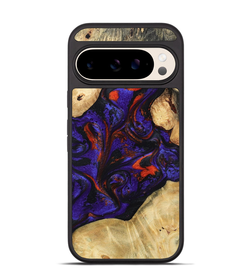 Pixel 10 Wood Phone Case - Krysten (Purple, 807414)