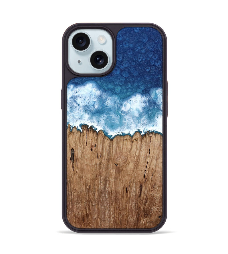 iPhone 15 Wood Phone Case - Karma (Coastal, 807427)