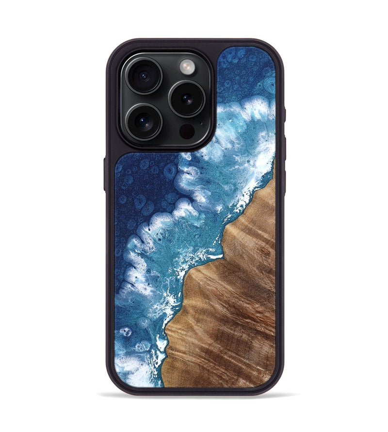 iPhone 15 Pro Wood Phone Case - Kinsey (Coastal, 807428)