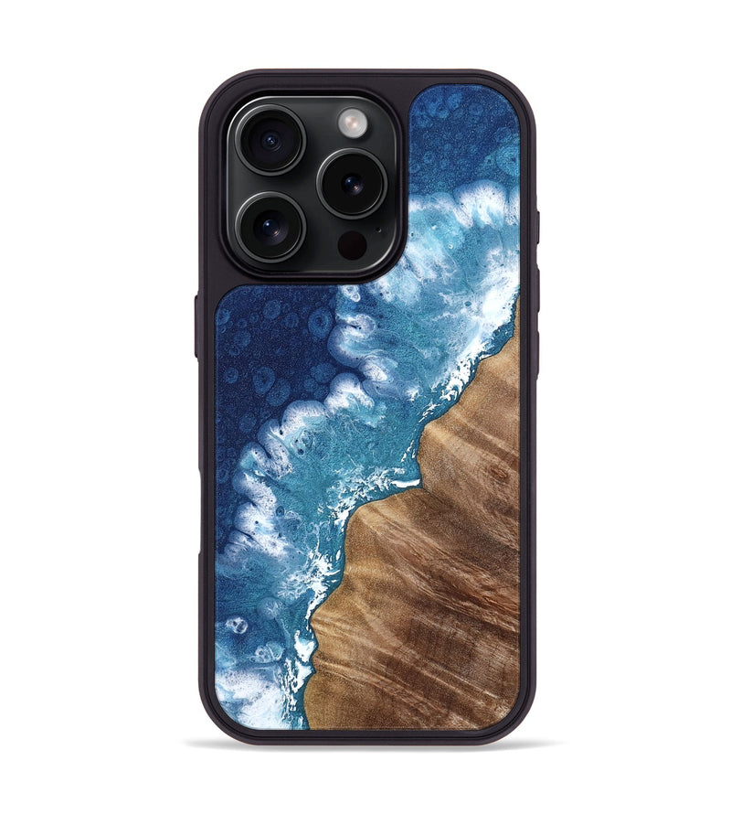 iPhone 16 Pro Wood Phone Case - Kinsey (Coastal, 807428)