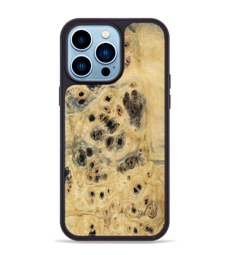 iPhone 14 Pro Max Wood Phone Case - Jude (Wood Burl, 807432)