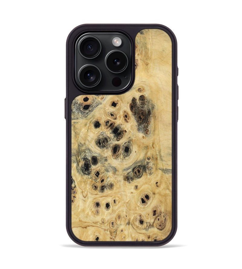 iPhone 15 Pro Wood Phone Case - Jude (Wood Burl, 807432)