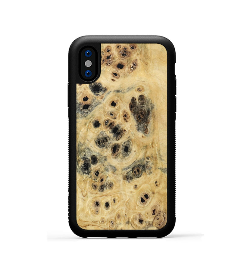 iPhone Xs Wood Phone Case - Jude (Wood Burl, 807432)