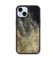 iPhone 15 Wood Phone Case - Mont (Wood Burl, 807434)