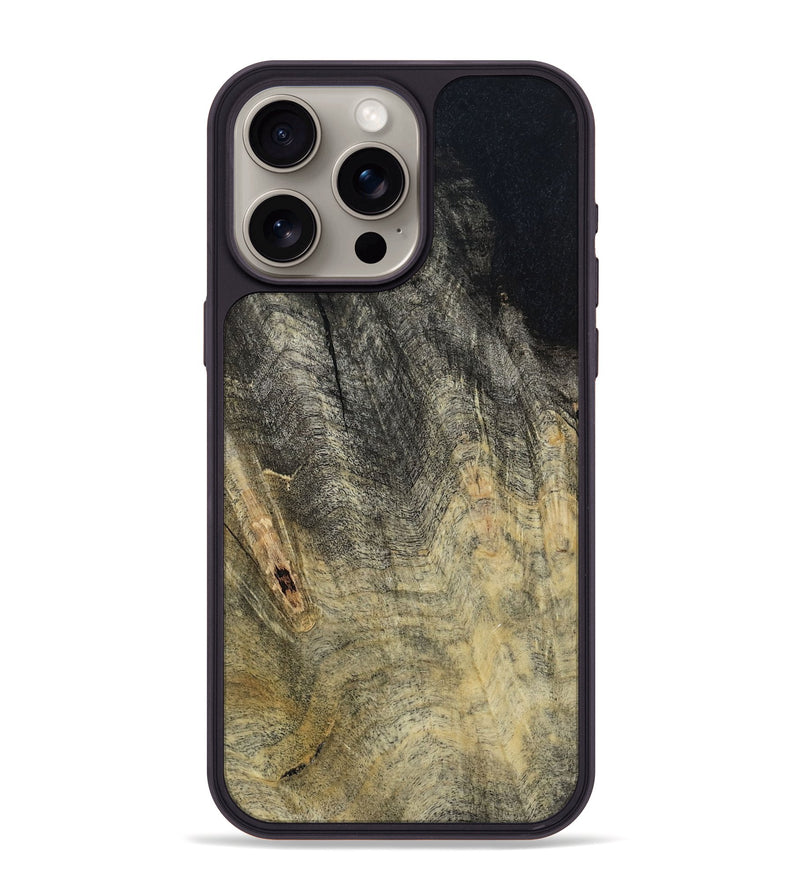 iPhone 15 Pro Max Wood Phone Case - Mont (Wood Burl, 807434)