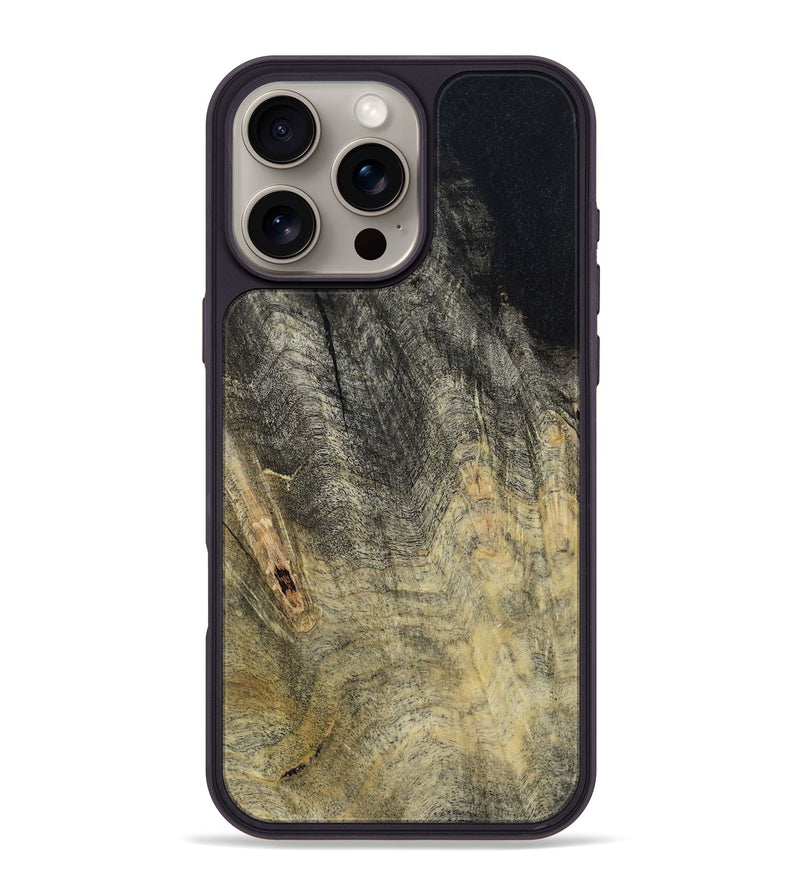 iPhone 16 Pro Max Wood Phone Case - Mont (Wood Burl, 807434)