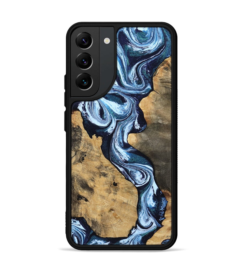 Galaxy S22 Plus Wood Phone Case - Taylor (Blue, 807435)