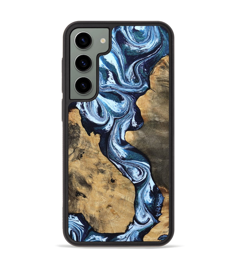 Galaxy S23 Plus Wood Phone Case - Taylor (Blue, 807435)