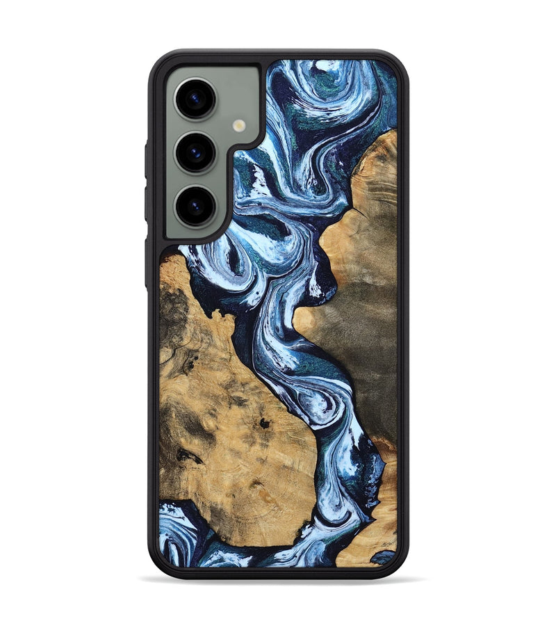Galaxy S24 Plus Wood Phone Case - Taylor (Blue, 807435)