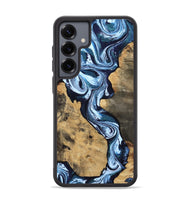 Galaxy S25 Plus Wood Phone Case - Taylor (Blue, 807435)