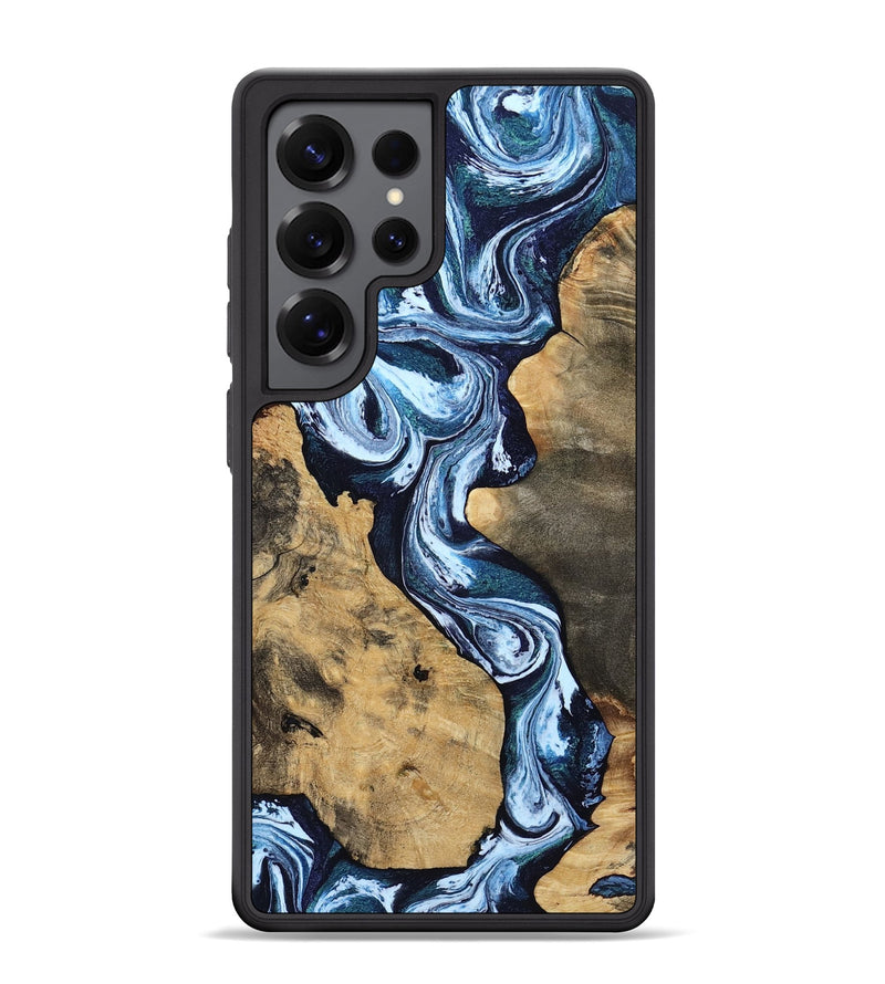 Galaxy S25 Ultra Wood Phone Case - Taylor (Blue, 807435)