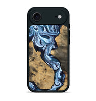 iPhone 17 Air Wood Phone Case - Taylor (Blue, 807435)