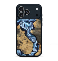 iPhone 17 Pro Max Wood Phone Case - Taylor (Blue, 807435)