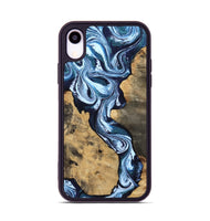 iPhone Xr Wood Phone Case - Taylor (Blue, 807435)