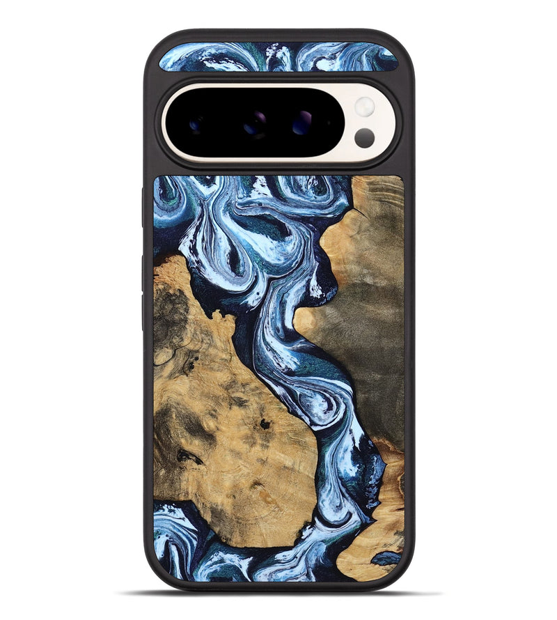 Pixel 10 Pro XL Wood Phone Case - Taylor (Blue, 807435)