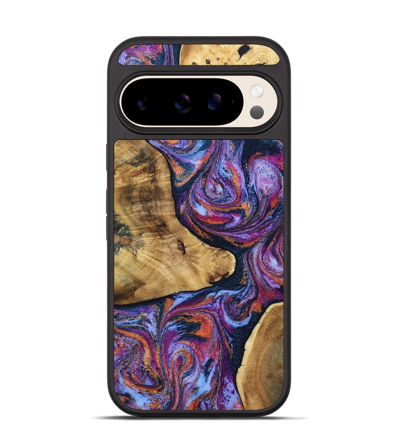 Pixel 10 Wood Phone Case - Terra (Blue, 807437)